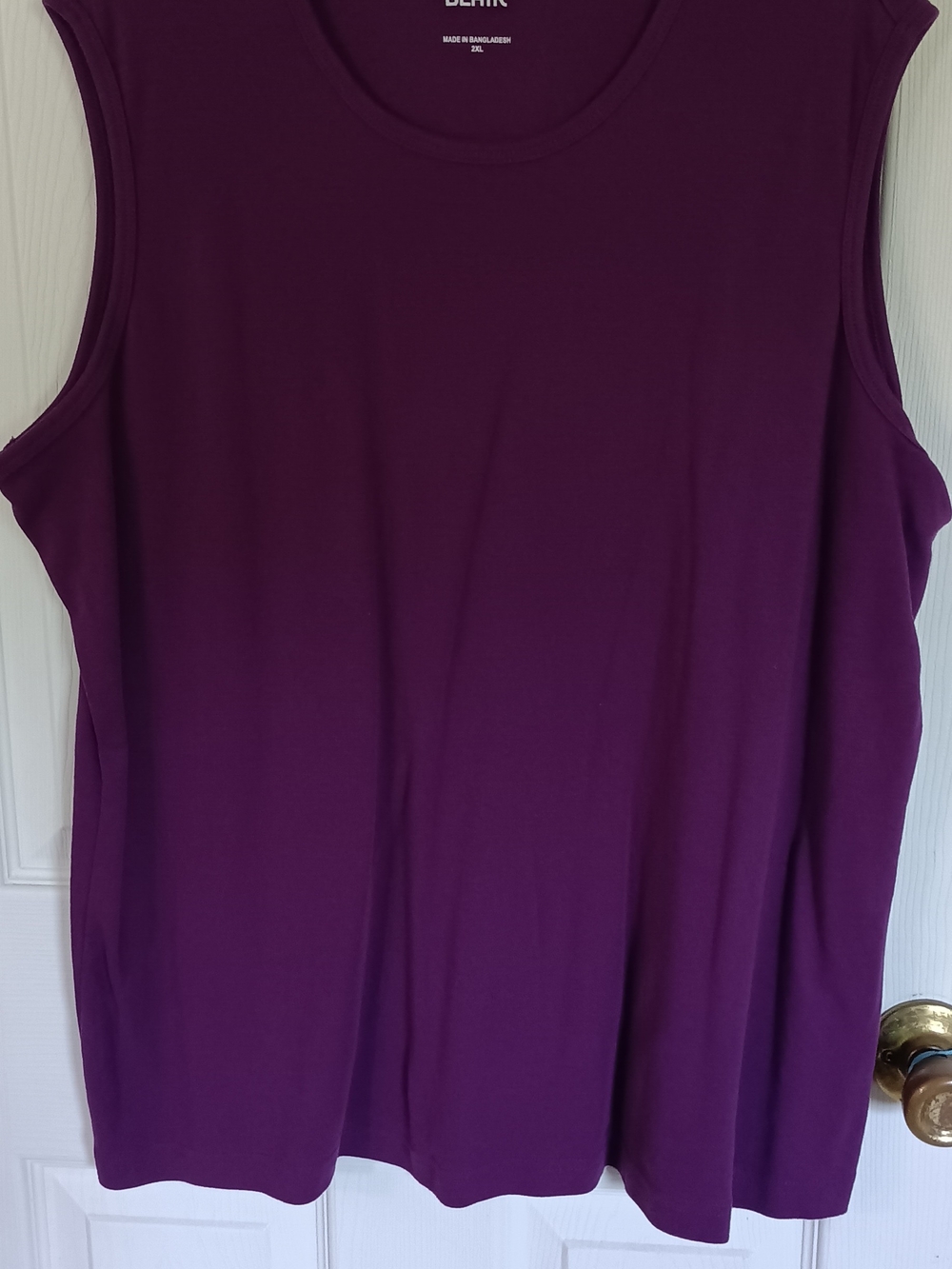 Blair Women's Sleeveless Tank Top in Plum